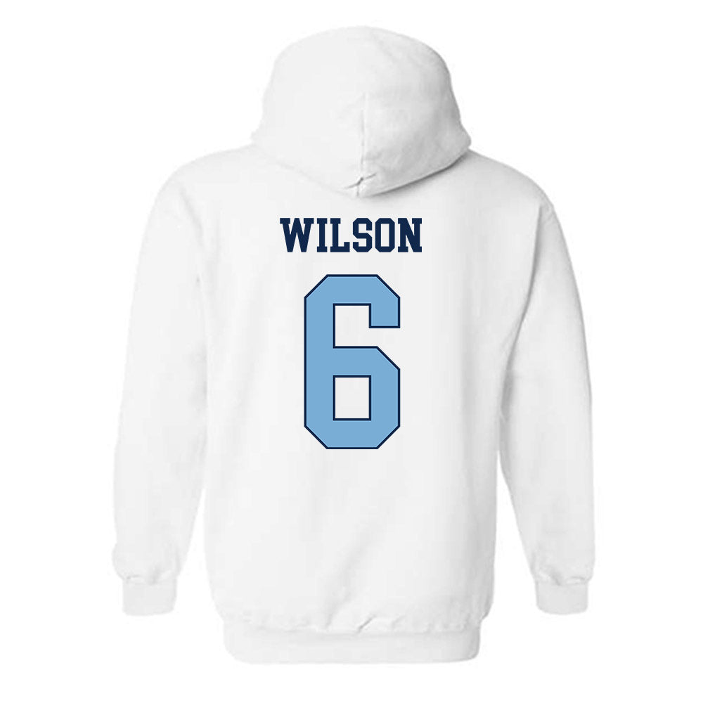 UNC - NCAA Softball : Sahara Wilson - Classic Shersey Hooded Sweatshirt-1