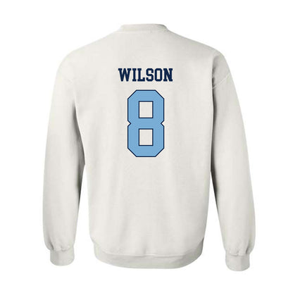 UNC - NCAA Men's Basketball : Caleb Wilson - Classic Shersey Crewneck Sweatshirt-1