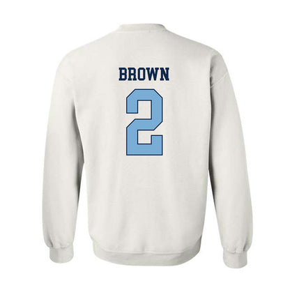 UNC - NCAA Men's Basketball : James Brown - Classic Shersey Crewneck Sweatshirt-1
