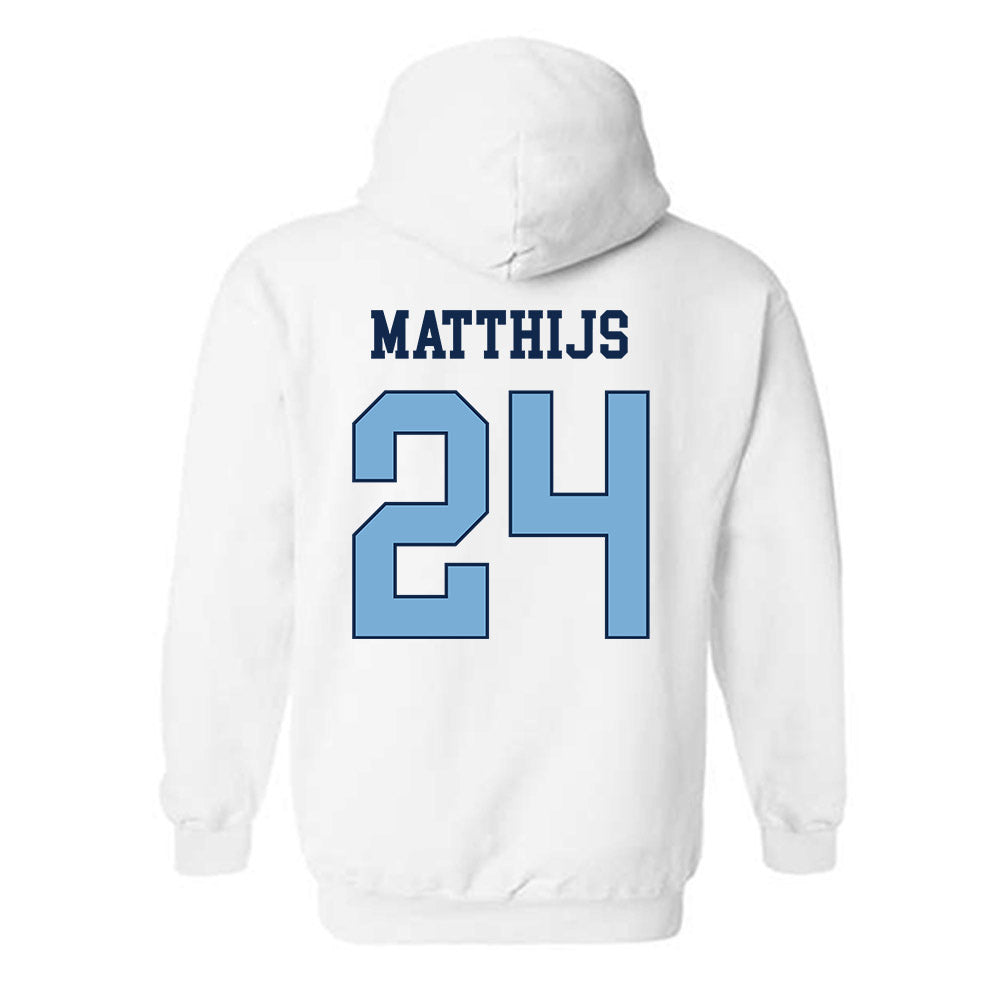 UNC - NCAA Baseball : Matthew Matthijs - Classic Shersey Hooded Sweatshirt-1