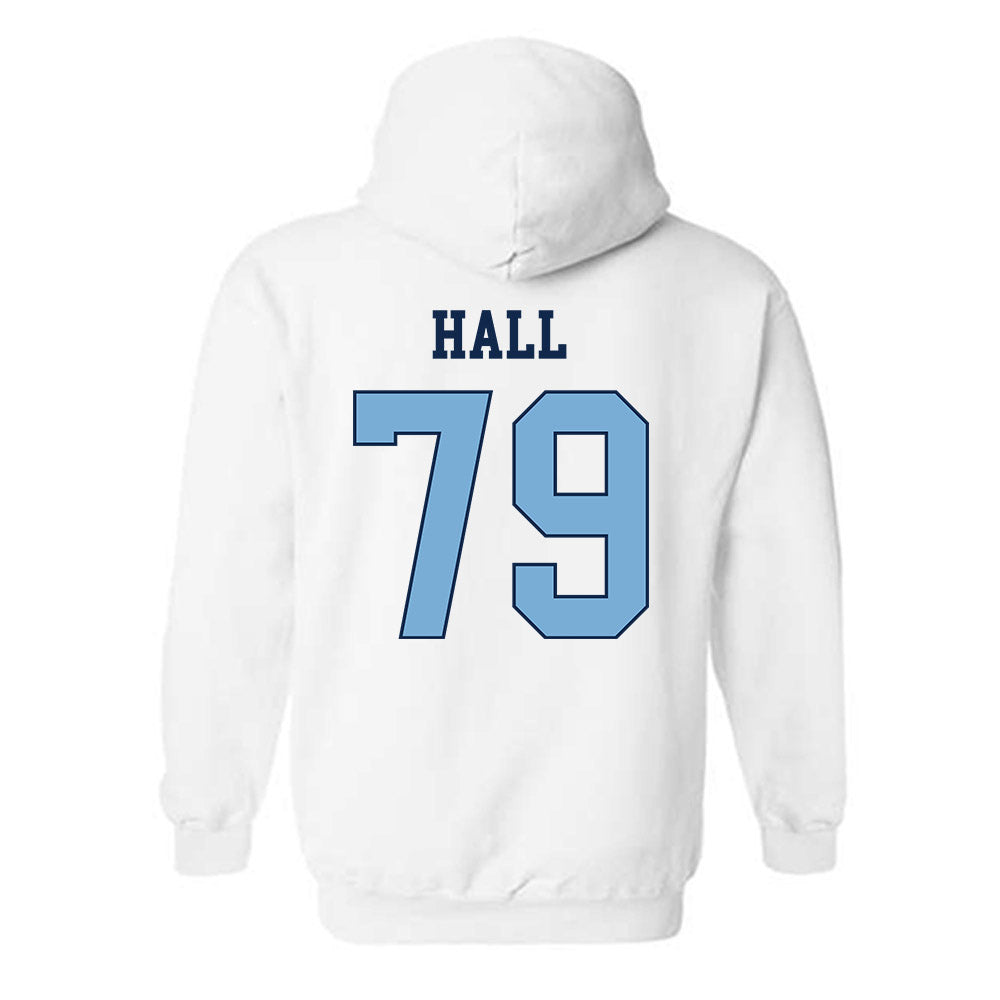 UNC - NCAA Football : Anthony Hall - Classic Shersey Hooded Sweatshirt-1