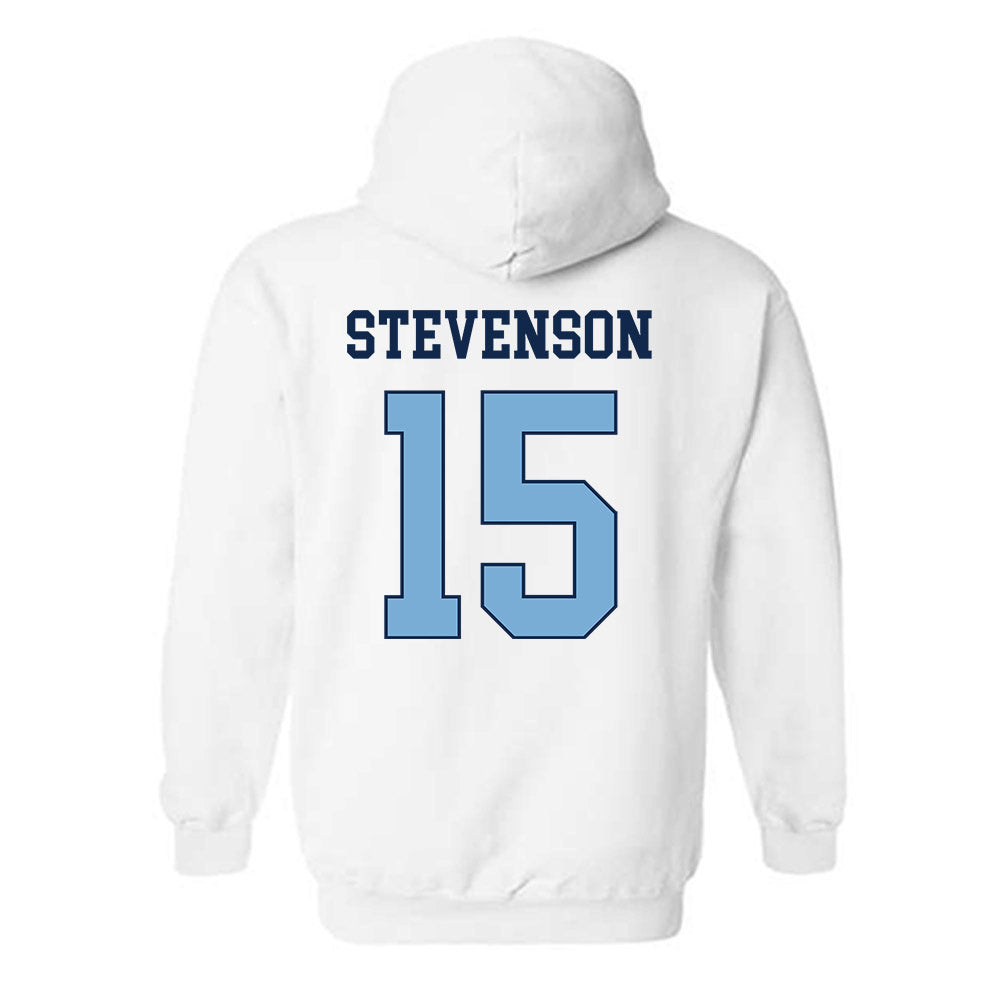 UNC - NCAA Men's Basketball : Jarin Stevenson - Classic Shersey Hooded Sweatshirt-1
