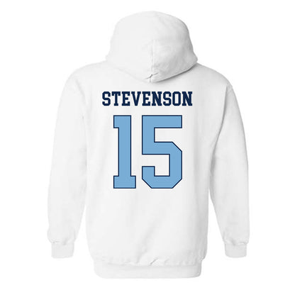 UNC - NCAA Men's Basketball : Jarin Stevenson - Classic Shersey Hooded Sweatshirt-1