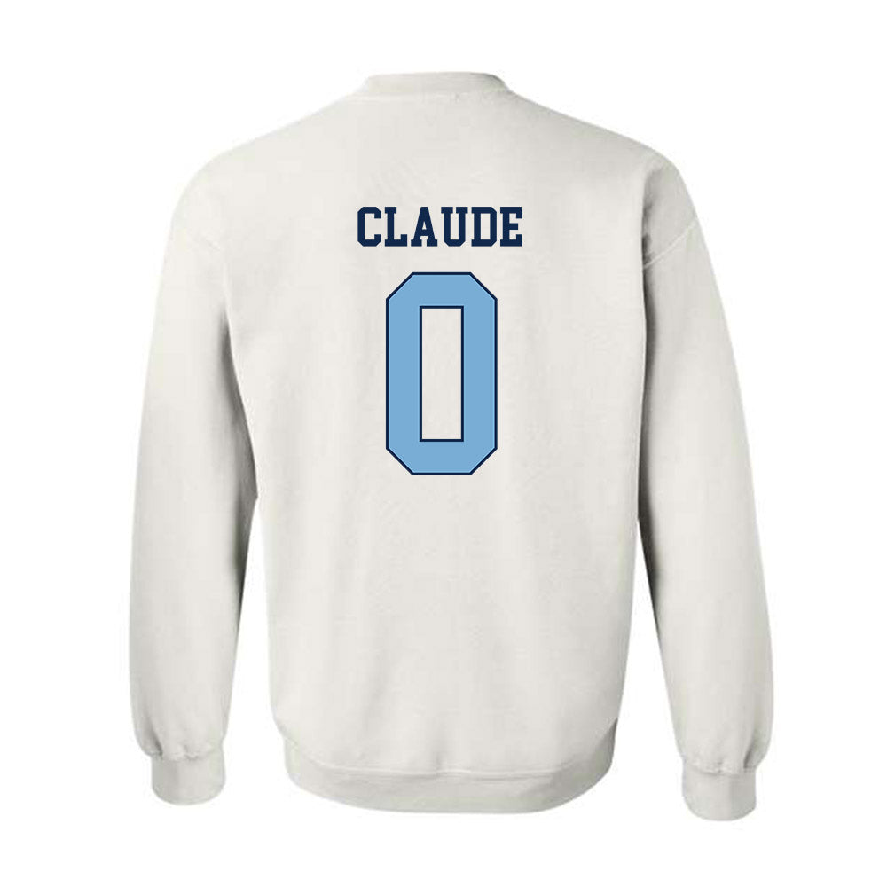 UNC - NCAA Men's Basketball : Tyzhaun Claude - Classic Shersey Crewneck Sweatshirt-1