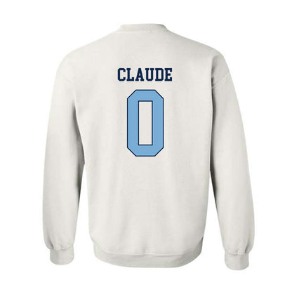 UNC - NCAA Men's Basketball : Tyzhaun Claude - Classic Shersey Crewneck Sweatshirt-1