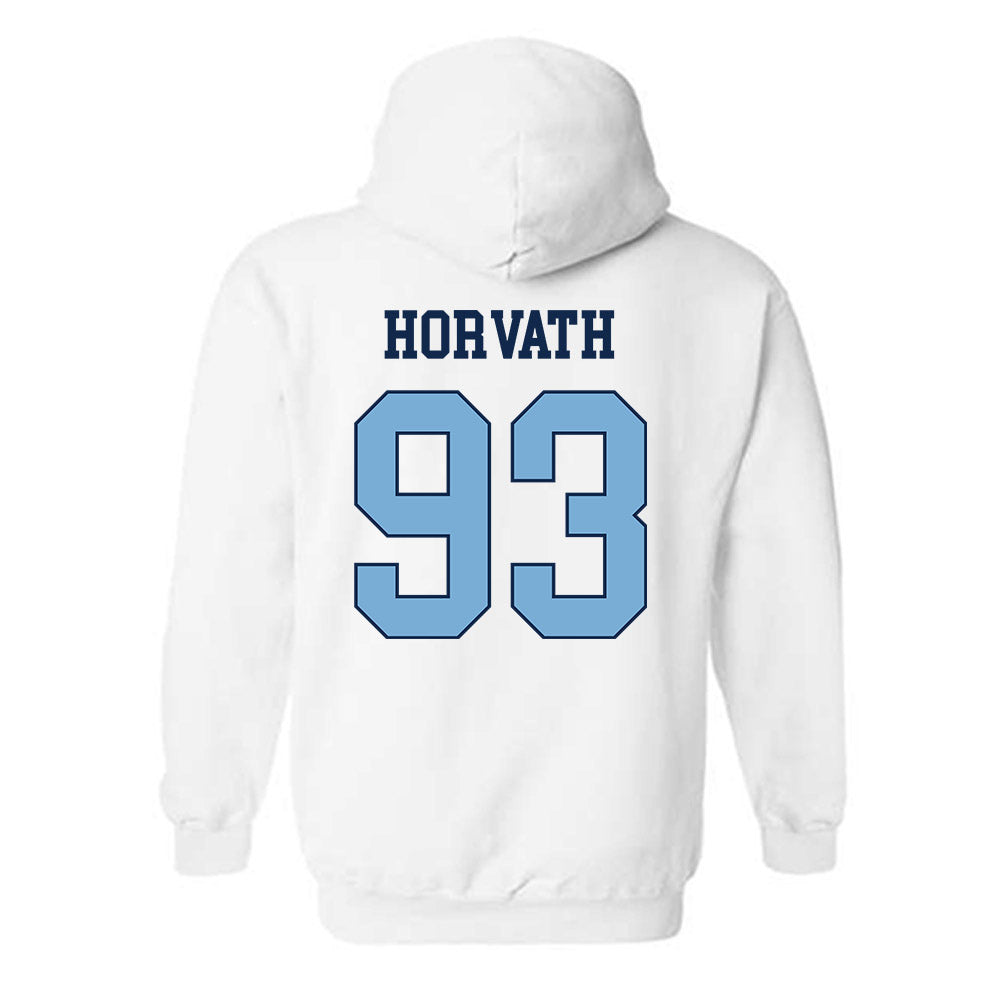 UNC - NCAA Football : Jacob Horvath - Classic Shersey Hooded Sweatshirt-1