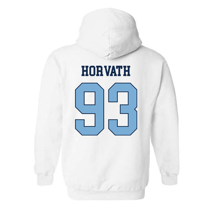 UNC - NCAA Football : Jacob Horvath - Classic Shersey Hooded Sweatshirt-1