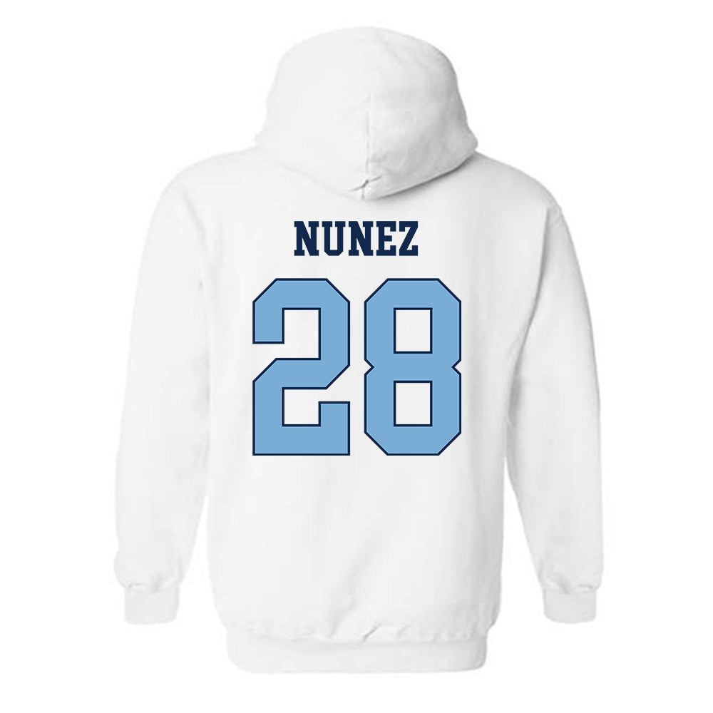 UNC - NCAA Baseball : Jadyn Nunez - Classic Shersey Hooded Sweatshirt-1