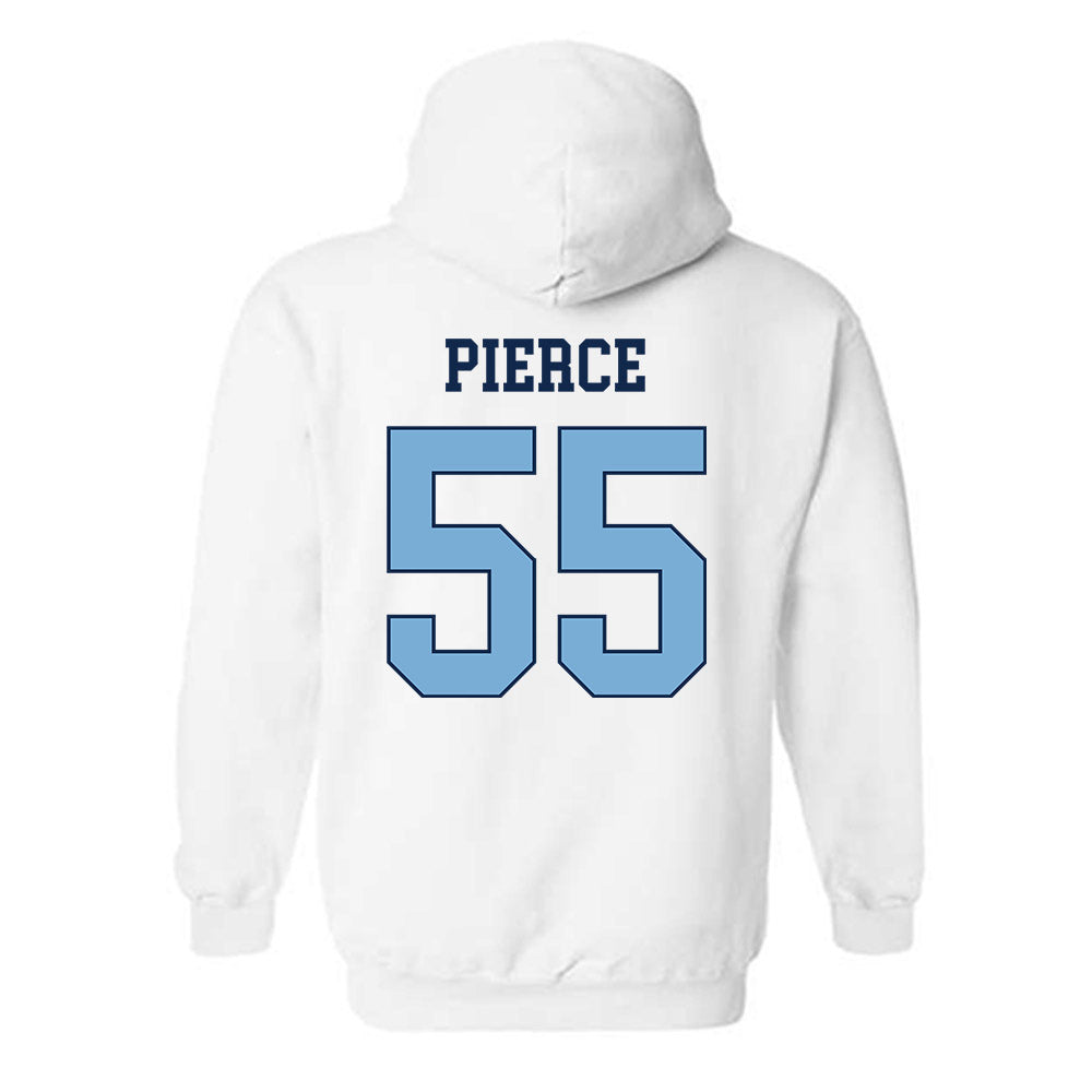 UNC - NCAA Men's Lacrosse : Grant Pierce - Classic Shersey Hooded Sweatshirt-1
