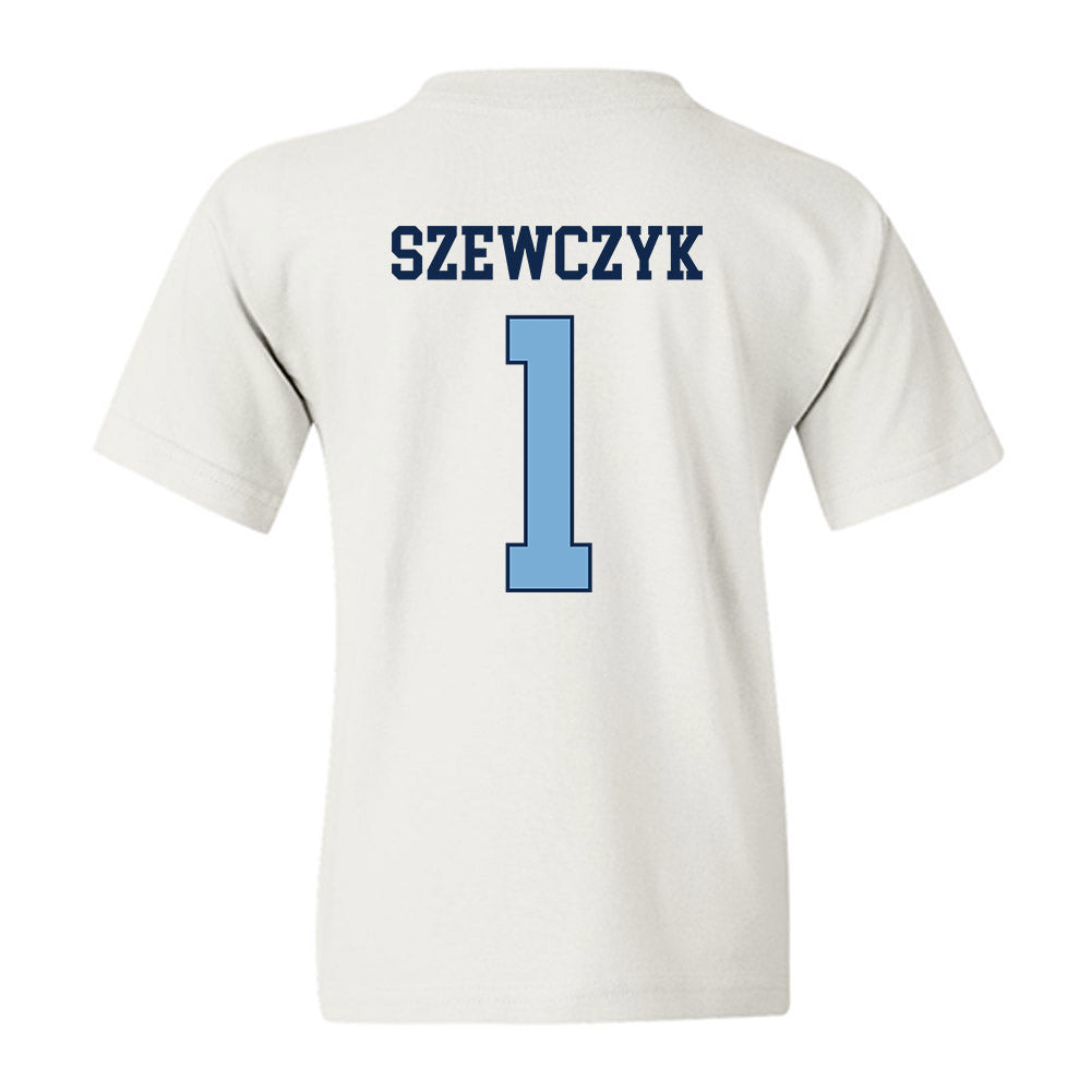UNC - NCAA Men's Lacrosse : Mason Szewczyk - Classic Shersey Youth T-Shirt-1