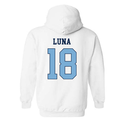UNC - NCAA Men's Soccer : Jonathan Luna - Classic Shersey Hooded Sweatshirt-1