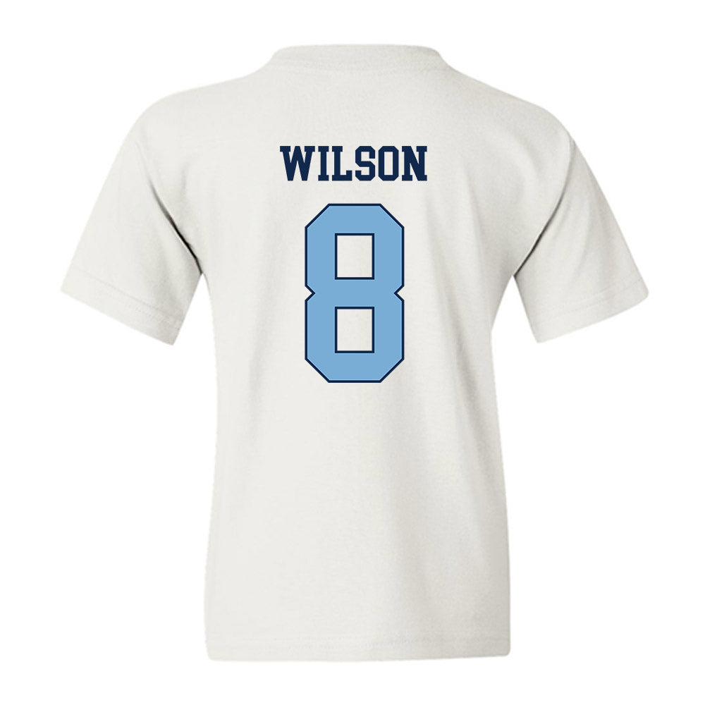 UNC - NCAA Men's Basketball : Caleb Wilson - Classic Shersey Youth T-Shirt-1