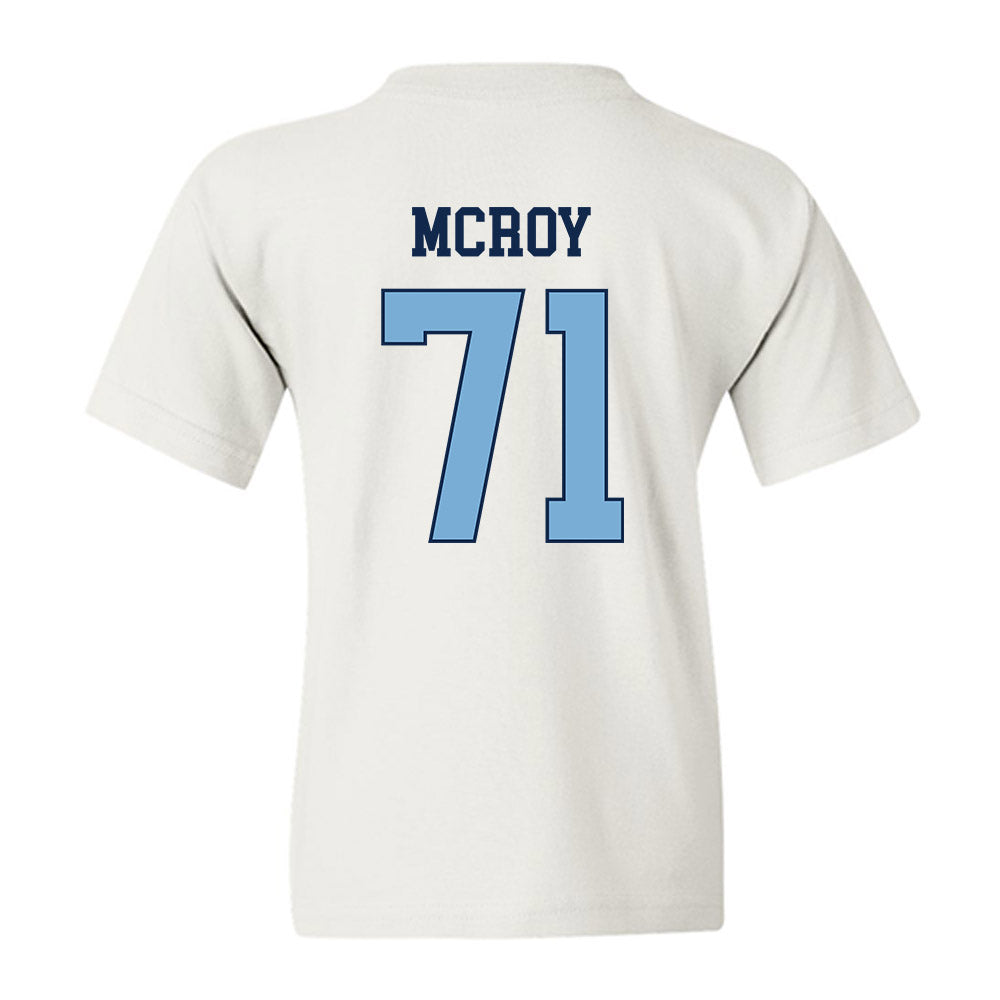 UNC - NCAA Football : Jacqawn McRoy - Classic Shersey Youth T-Shirt-1