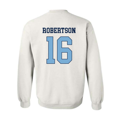 UNC - NCAA Football : Zamaurious Robertson - Classic Shersey Crewneck Sweatshirt-1