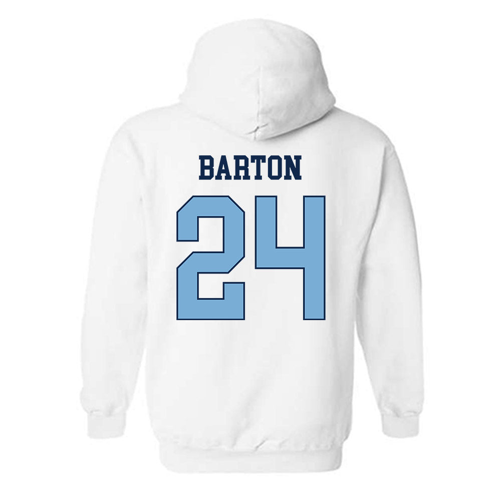 UNC - NCAA Men's Lacrosse : Jack Barton - Classic Shersey Hooded Sweatshirt-1
