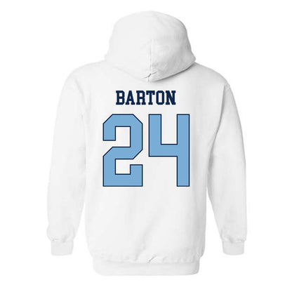 UNC - NCAA Men's Lacrosse : Jack Barton - Classic Shersey Hooded Sweatshirt-1