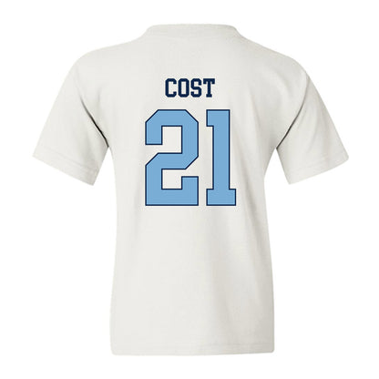 UNC - NCAA Football : Kaleb Cost - Classic Shersey Youth T-Shirt-1