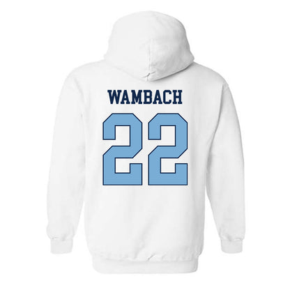 UNC - NCAA Men's Lacrosse : Brady Wambach - Classic Shersey Hooded Sweatshirt-1
