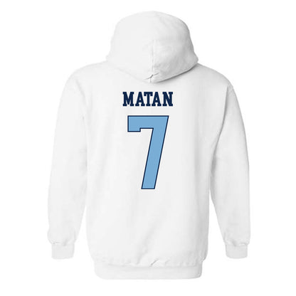 UNC - NCAA Men's Lacrosse : James Matan - Classic Shersey Hooded Sweatshirt