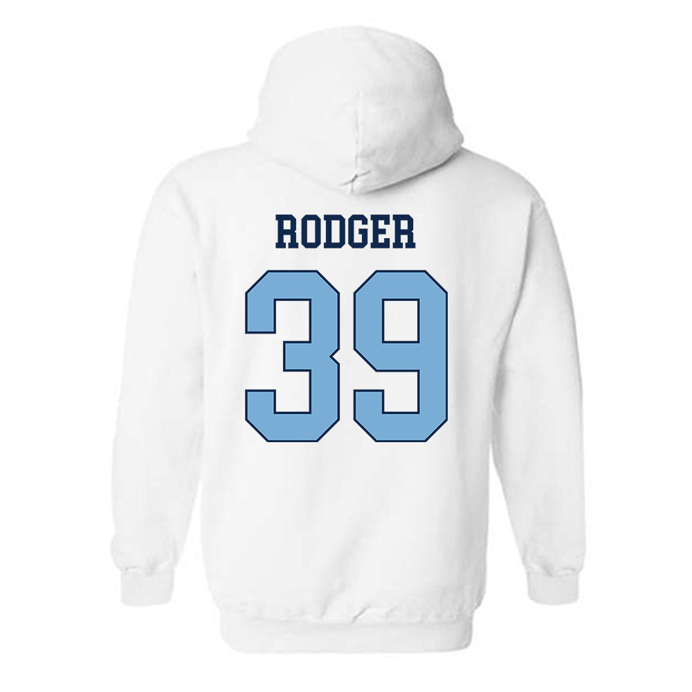 UNC - NCAA Men's Lacrosse : Brooks Rodger - Classic Shersey Hooded Sweatshirt-1