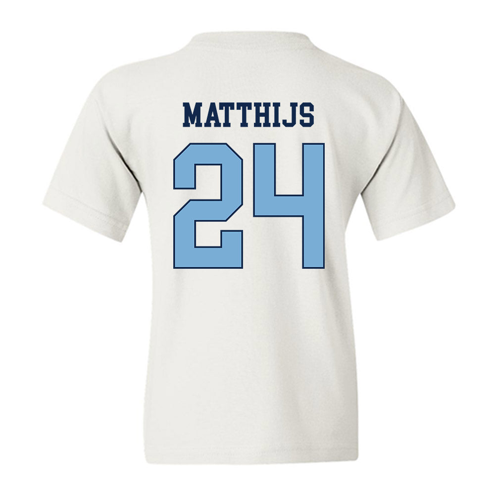 UNC - NCAA Baseball : Matthew Matthijs - Classic Shersey Youth T-Shirt-1