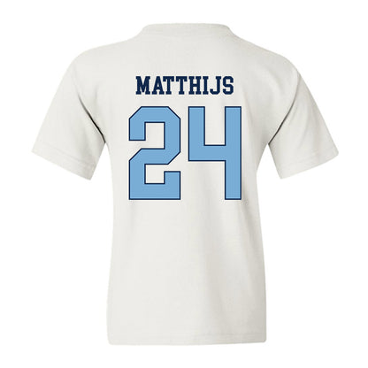 UNC - NCAA Baseball : Matthew Matthijs - Classic Shersey Youth T-Shirt-1