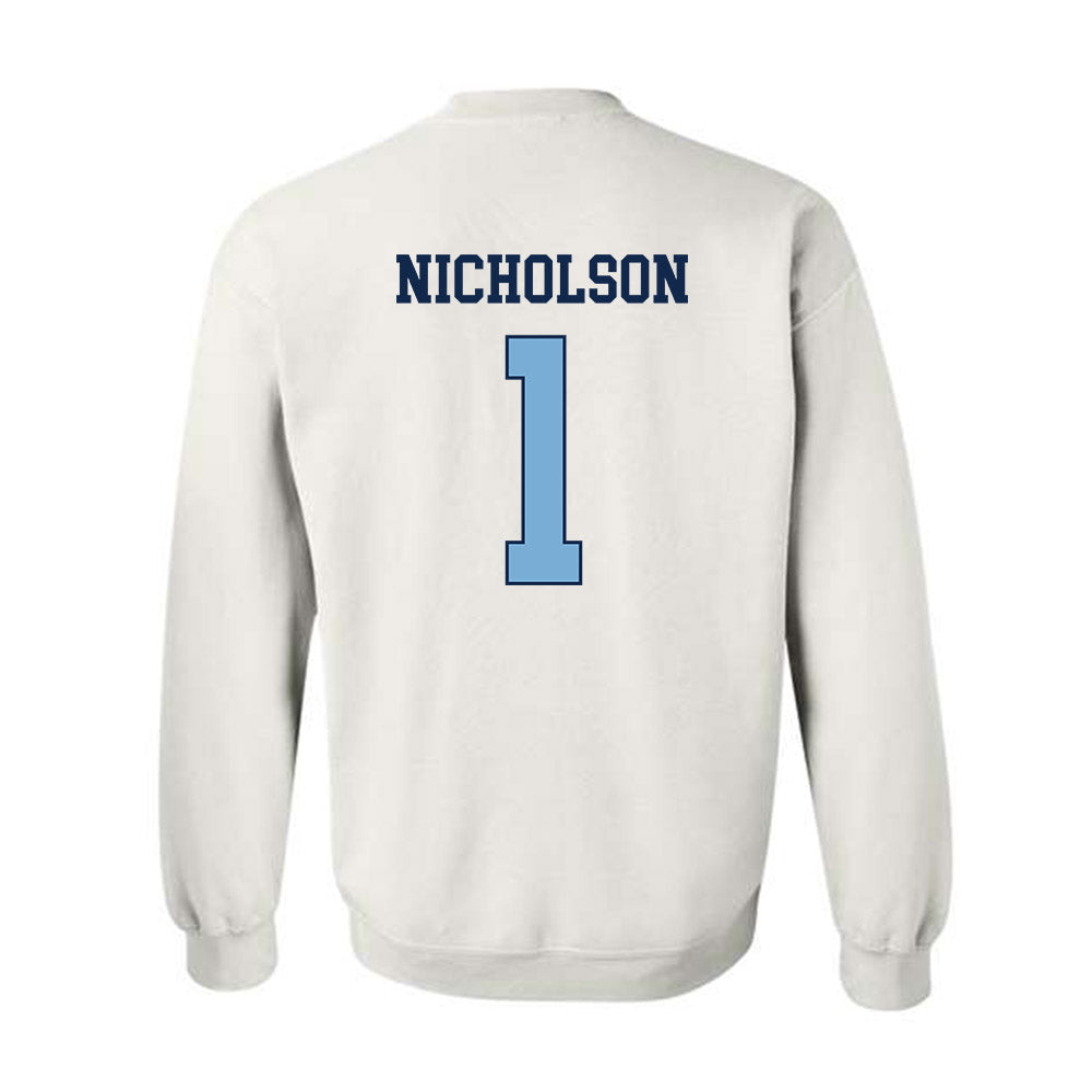 UNC - NCAA Baseball : Cooper Nicholson - Classic Shersey Crewneck Sweatshirt-1
