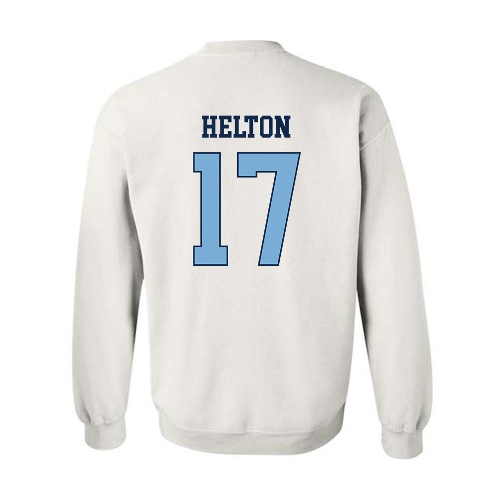 UNC - NCAA Football : Nyqir Helton - Classic Shersey Crewneck Sweatshirt-1