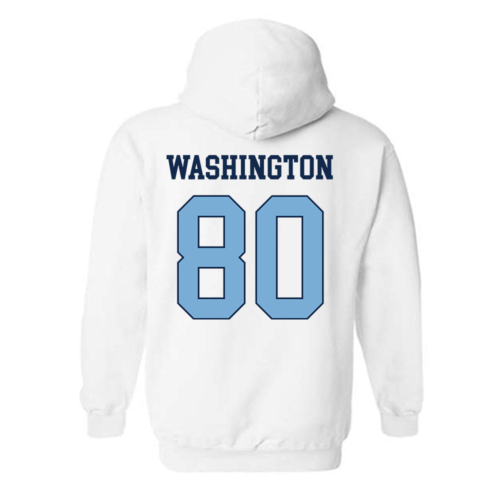 UNC - NCAA Football : Jordan Washington - Classic Shersey Hooded Sweatshirt-1