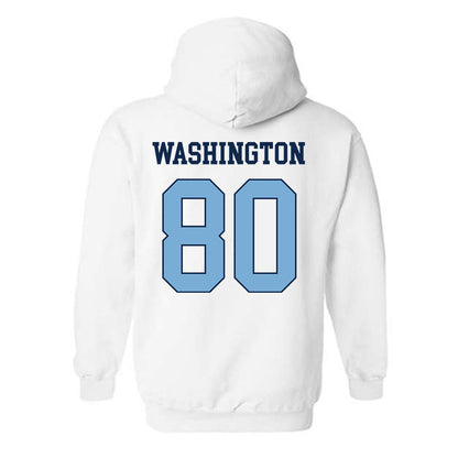 UNC - NCAA Football : Jordan Washington - Classic Shersey Hooded Sweatshirt-1