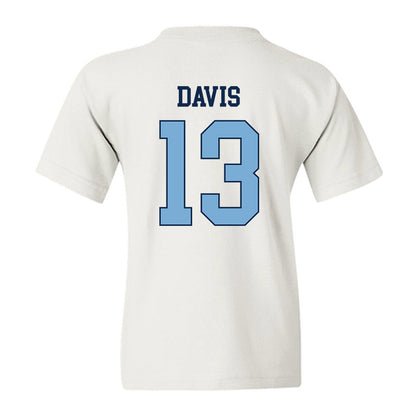 UNC - NCAA Softball : Kina Davis - Classic Shersey Youth T-Shirt-1