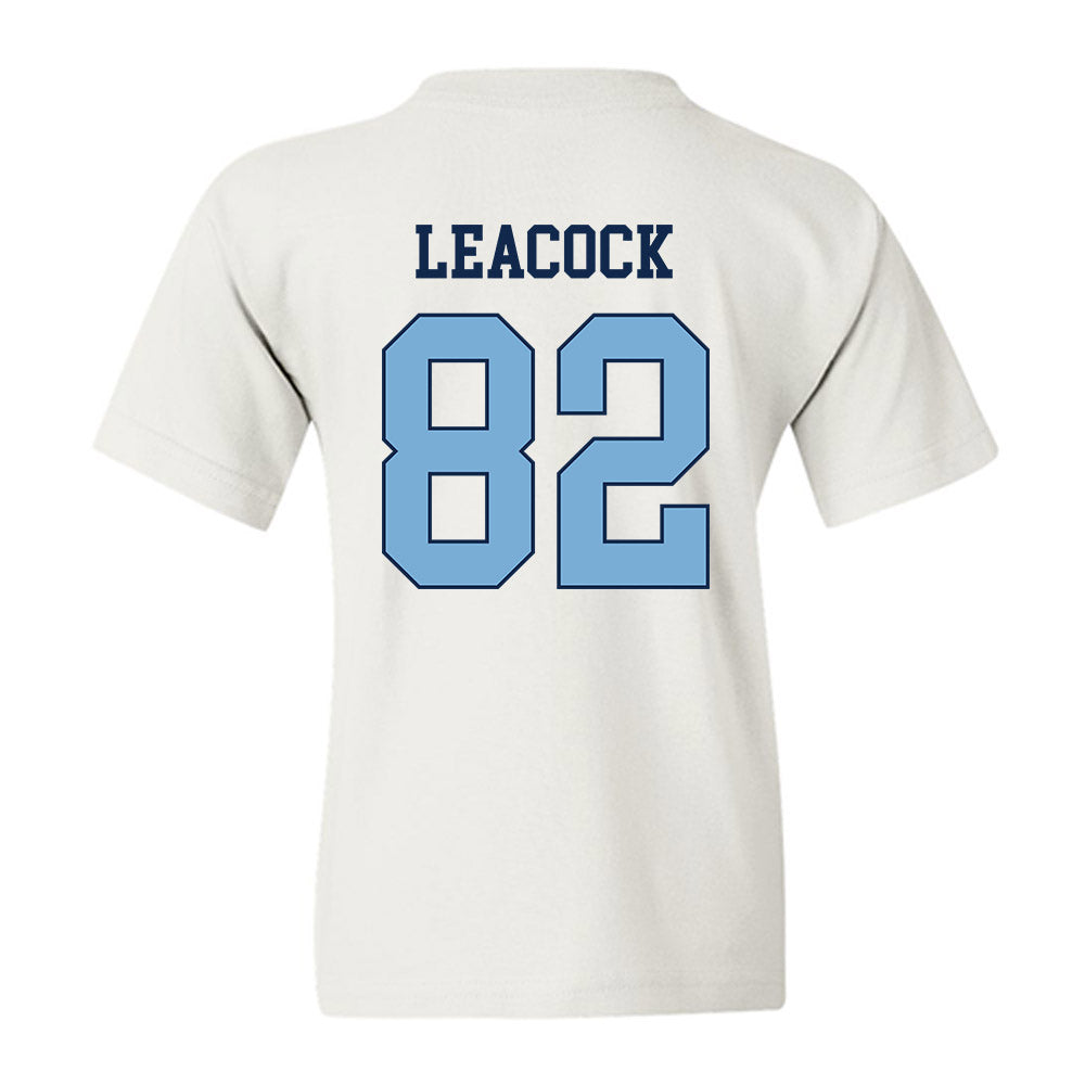 UNC - NCAA Football : Nathan Leacock - Classic Shersey Youth T-Shirt-1