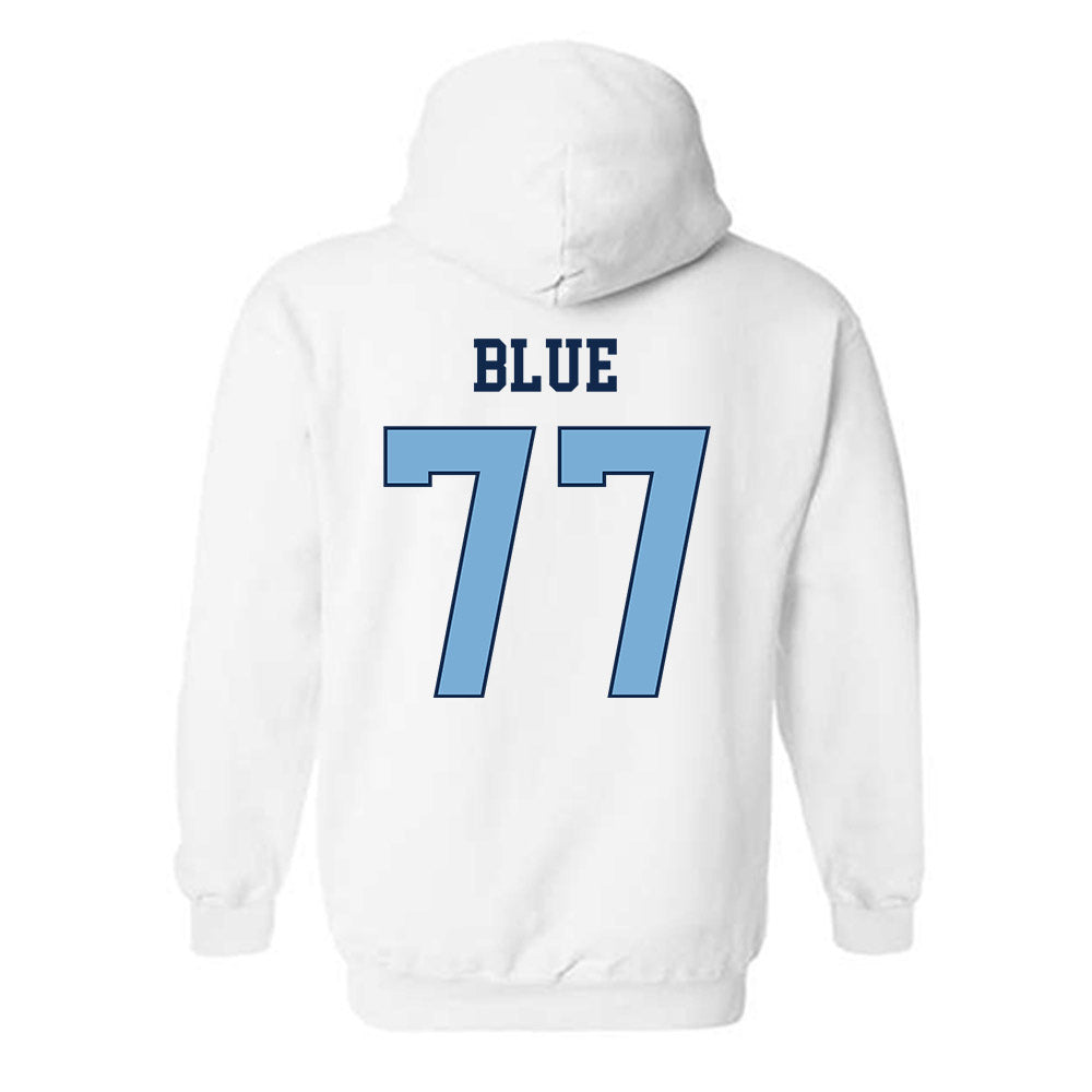 UNC - NCAA Football : Trey Blue - Classic Shersey Hooded Sweatshirt-1