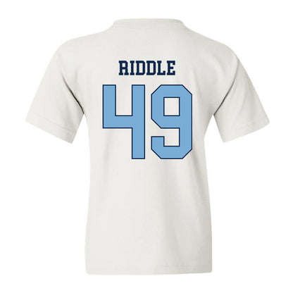 UNC - NCAA Men's Lacrosse : Alec Riddle - Classic Shersey Youth T-Shirt