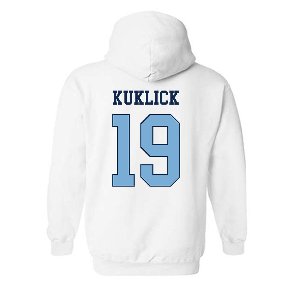 UNC - NCAA Women's Soccer : Leah Kuklick - Classic Shersey Hooded Sweatshirt-1