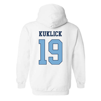 UNC - NCAA Women's Soccer : Leah Kuklick - Classic Shersey Hooded Sweatshirt-1