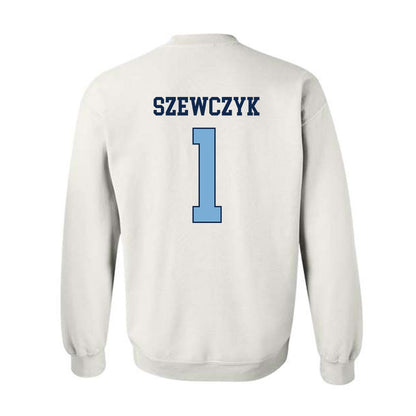 UNC - NCAA Men's Lacrosse : Mason Szewczyk - Classic Shersey Crewneck Sweatshirt-1