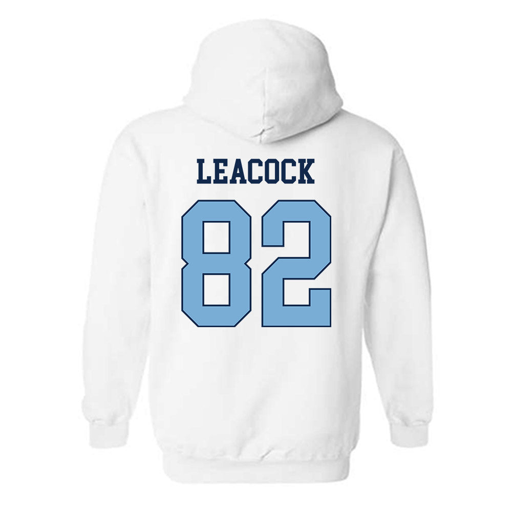 UNC - NCAA Football : Nathan Leacock - Classic Shersey Hooded Sweatshirt-1