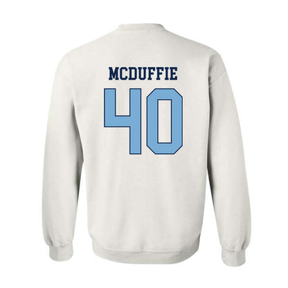 UNC - NCAA Baseball : Walker McDuffie - Classic Shersey Crewneck Sweatshirt-1