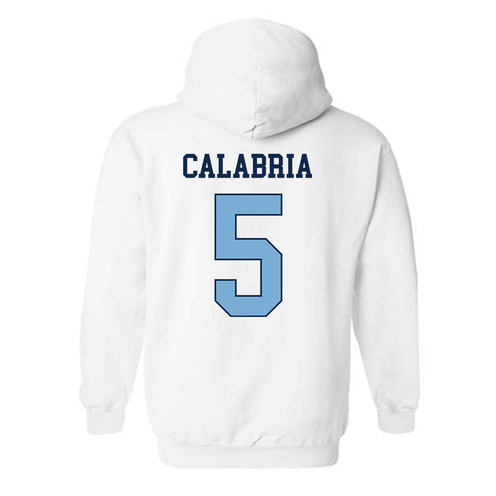 UNC - NCAA Women's Lacrosse : Tess Calabria - Classic Shersey Hooded Sweatshirt-1