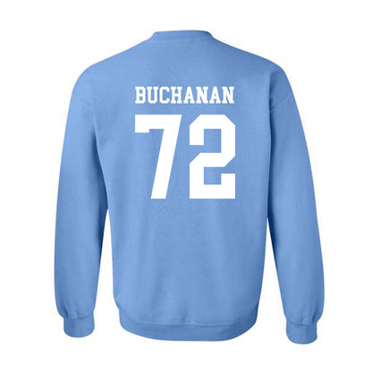 UNC - NCAA Football : Eidan Buchanan - Classic Shersey Crewneck Sweatshirt-1