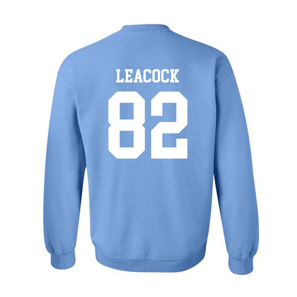 UNC - NCAA Football : Nathan Leacock - Classic Shersey Crewneck Sweatshirt-1