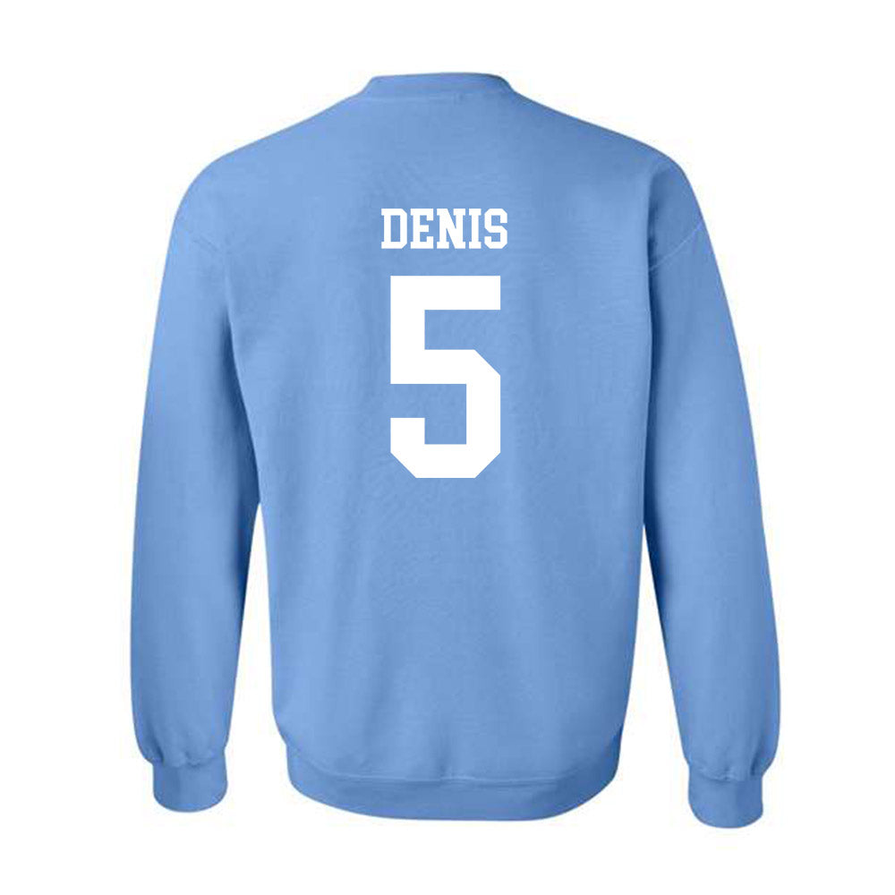 UNC - NCAA Men's Basketball : Isaiah Denis - Classic Shersey Crewneck Sweatshirt-1