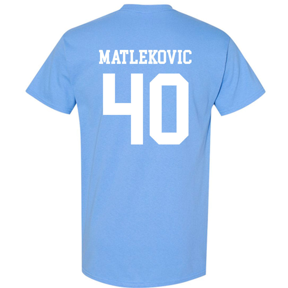 UNC - NCAA Men's Basketball : Ivan Matlekovic - Classic Shersey T-Shirt-1