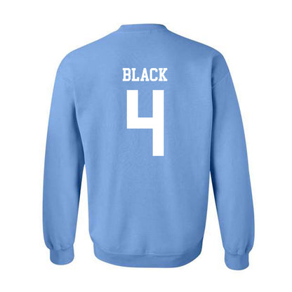UNC - NCAA Baseball : Sawyer Black - Classic Shersey Crewneck Sweatshirt-1
