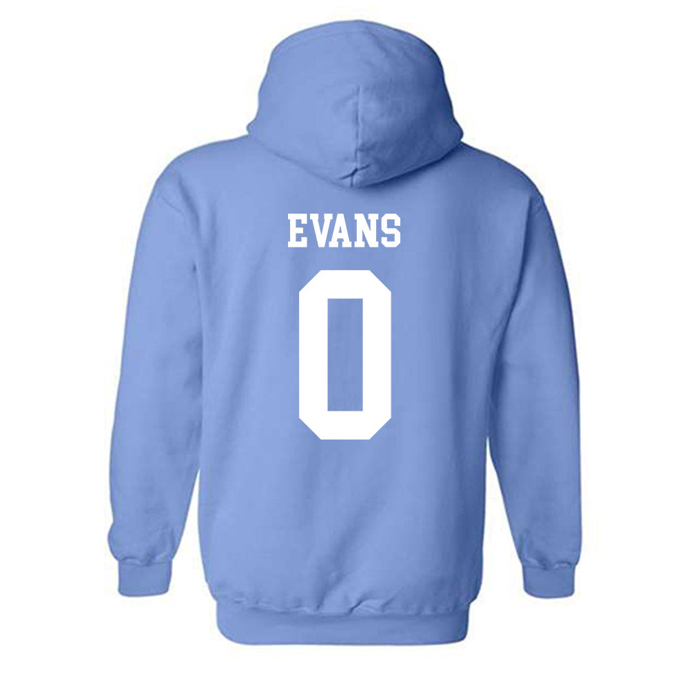 UNC - NCAA Men's Basketball : Kyan Evans - Classic Shersey Hooded Sweatshirt-1