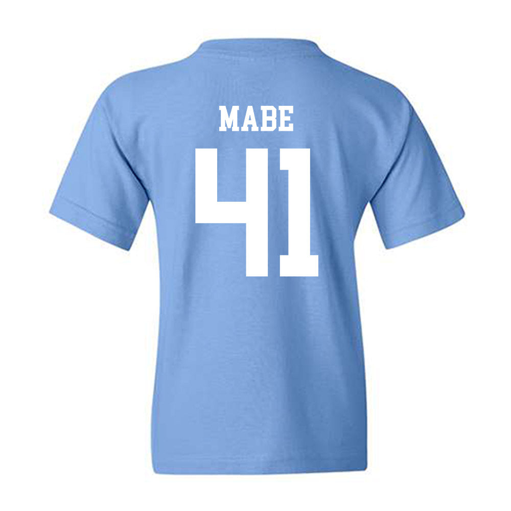 UNC - NCAA Baseball : Justin Mabe - Classic Shersey Youth T-Shirt-1