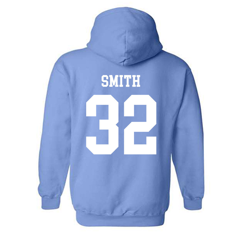 UNC - NCAA Men's Basketball : Evan Smith - Classic Shersey Hooded Sweatshirt-1