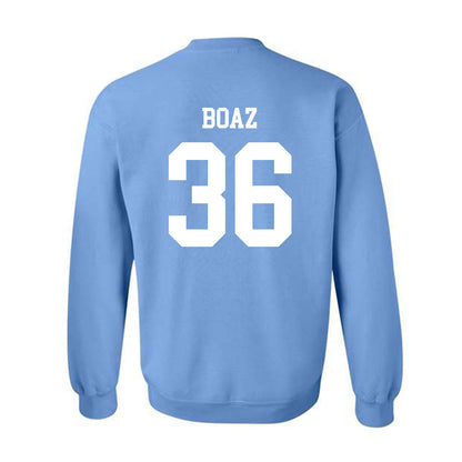 UNC - NCAA Baseball : Folger Boaz - Classic Shersey Crewneck Sweatshirt-1