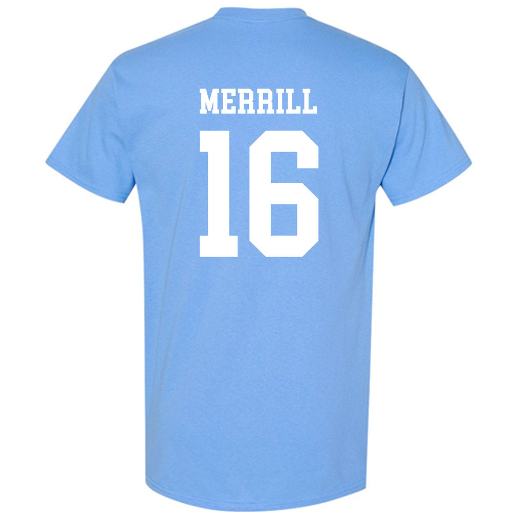 UNC - NCAA Men's Lacrosse : Gary Merrill - Classic Shersey T-Shirt-1